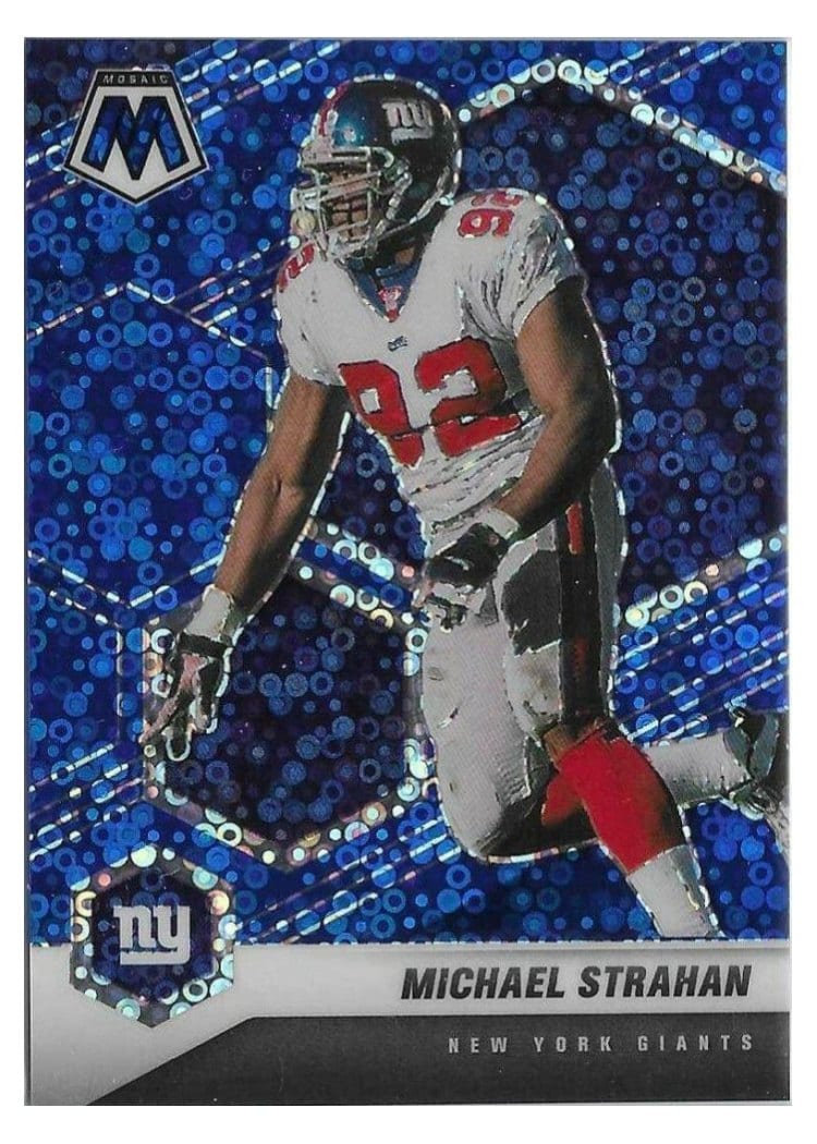 2021 Panini Mosaic Base Set Michael Strahan #150 card