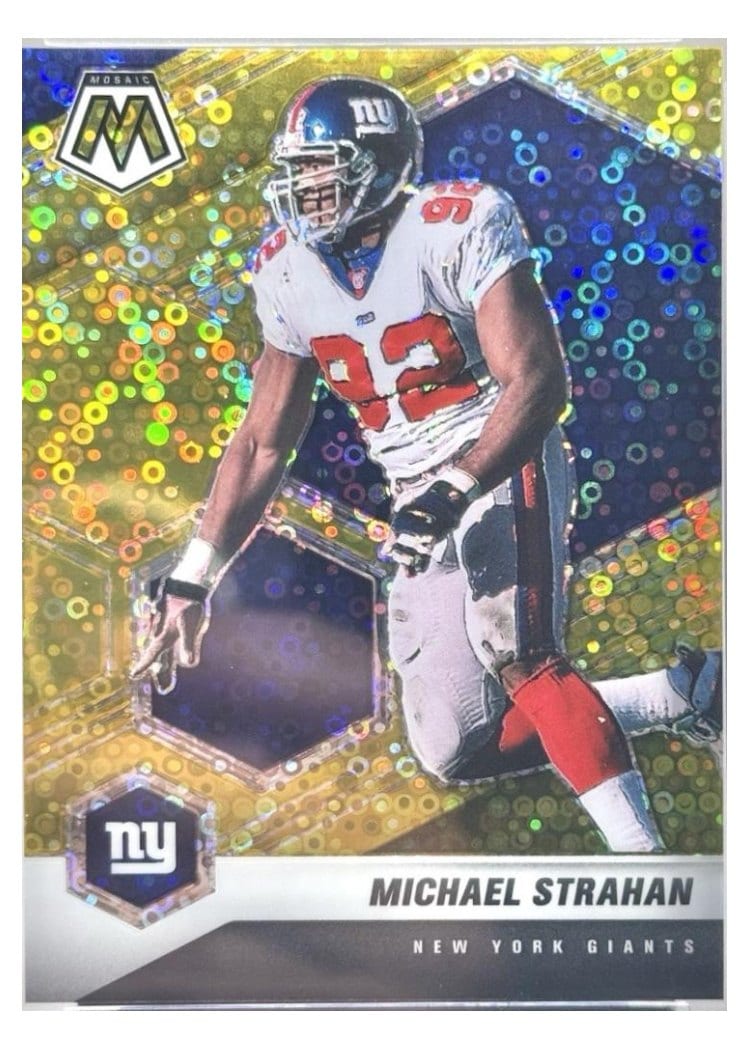 2021 Panini Mosaic Base Set Michael Strahan #150 card