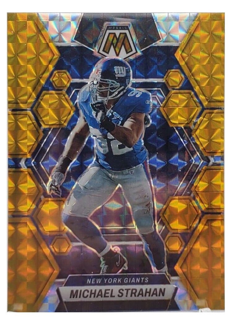 2023 Panini Mosaic Base Set Michael Strahan #182 card
