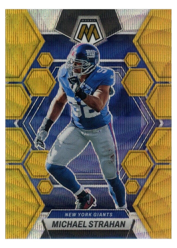 2023 Panini Mosaic Base Set Michael Strahan #182 card