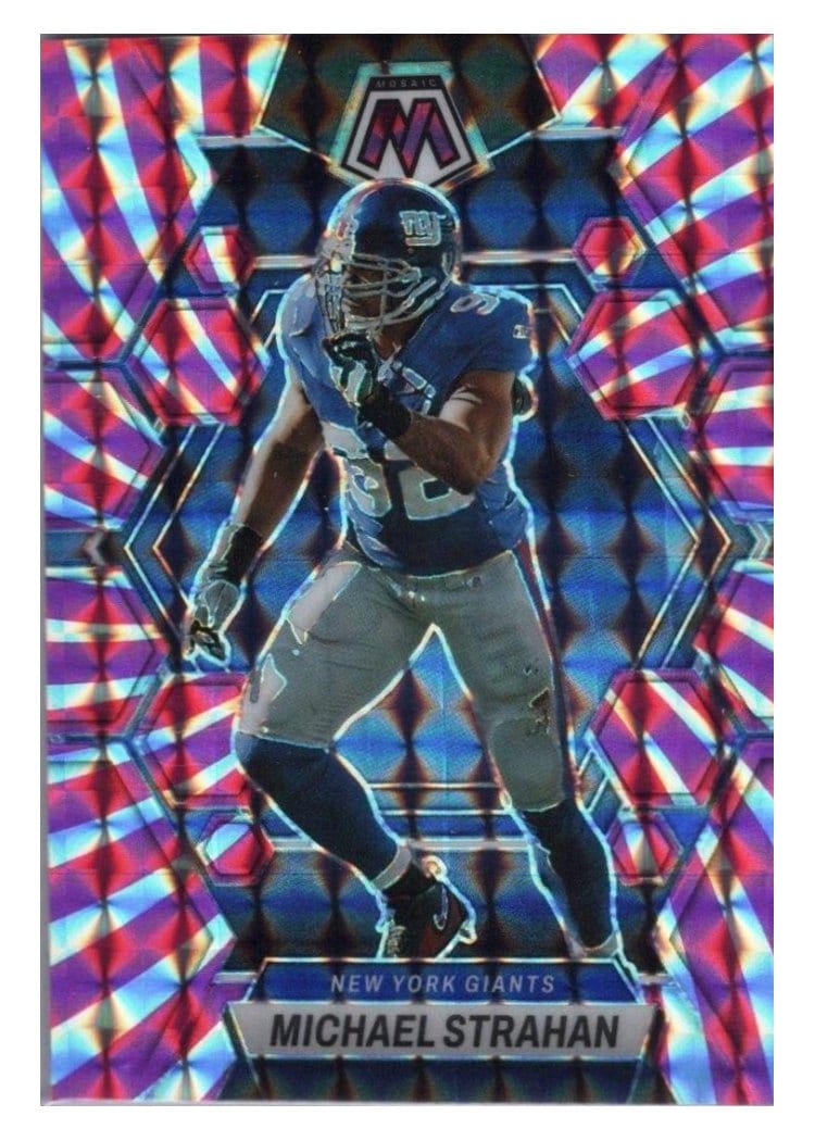 2023 Panini Mosaic Base Set Michael Strahan #182 card