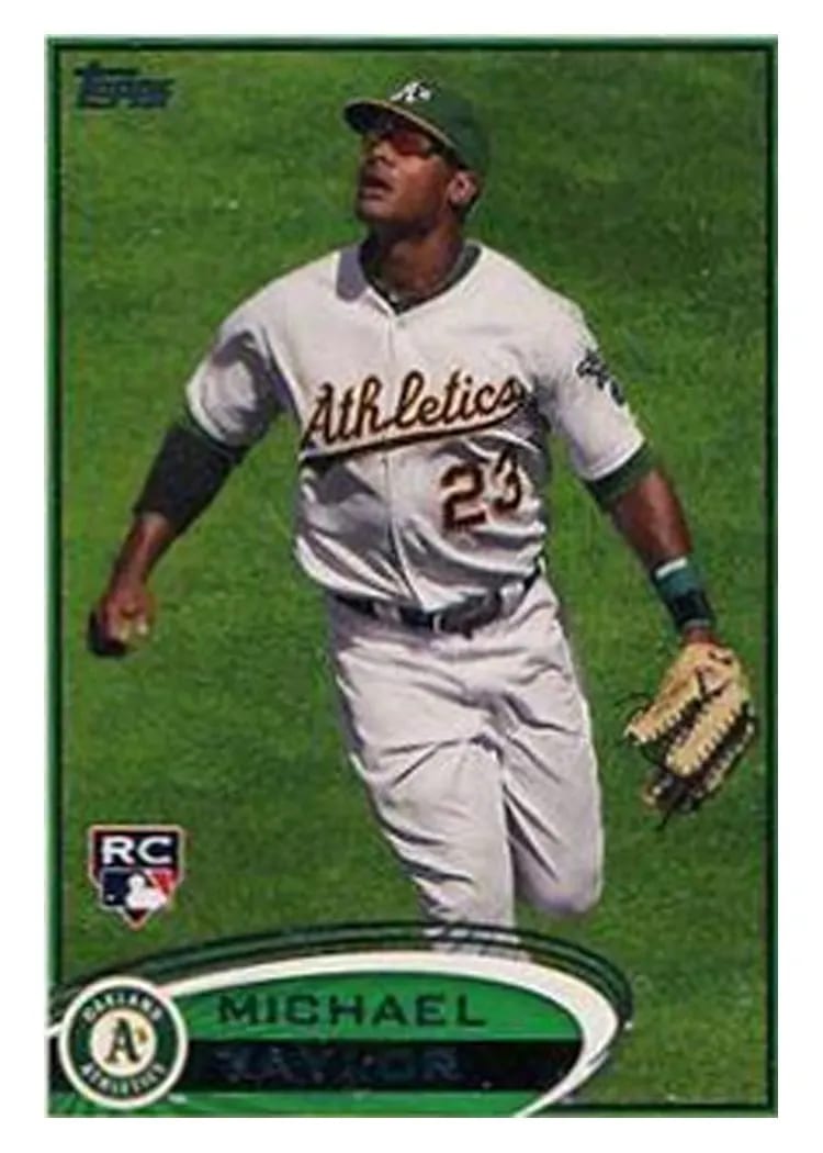 2012 Topps Michael Taylor #36 card