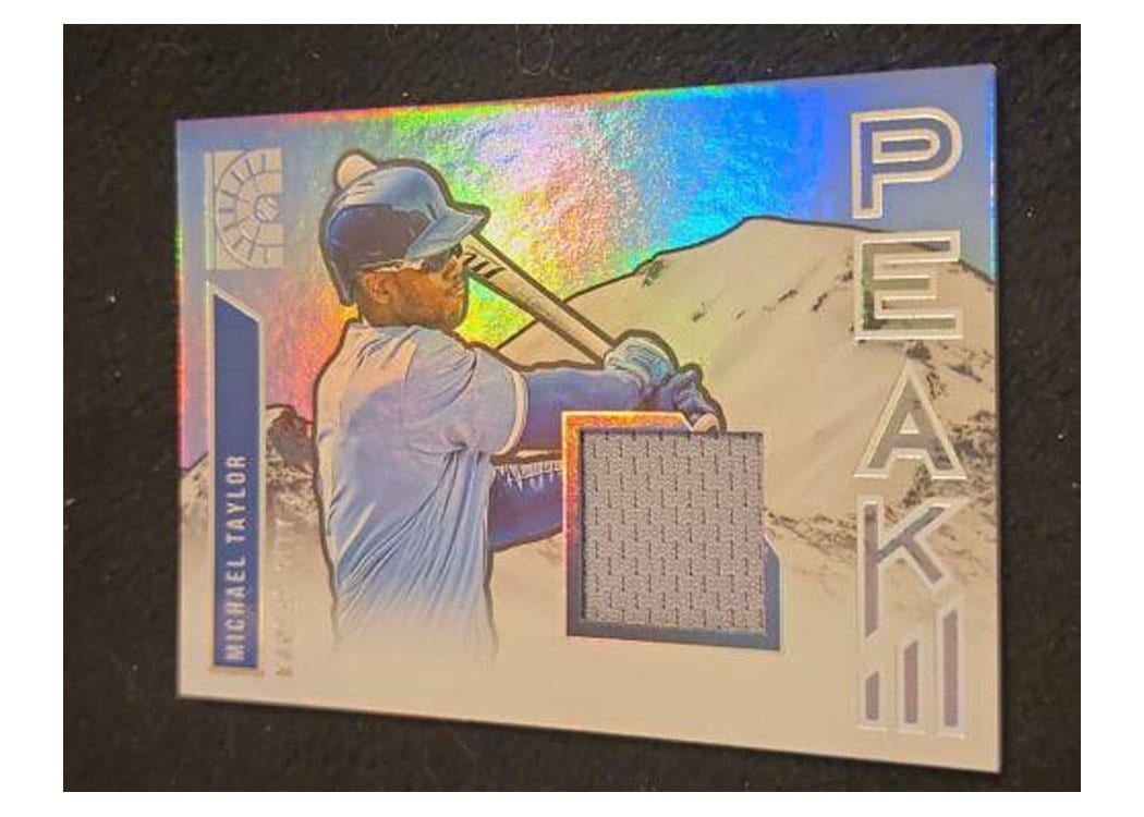 2022 Panini Capstone Peak Materials Michael Taylor #PM-MT card