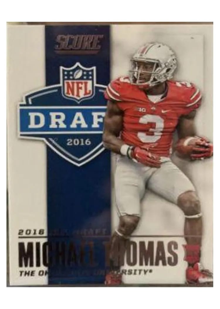 2016 Panini Score NFL Draft Michael Thomas #7 card