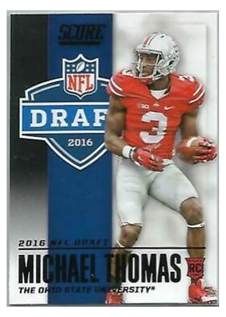 2016 Panini Score NFL Draft Michael Thomas #7 card