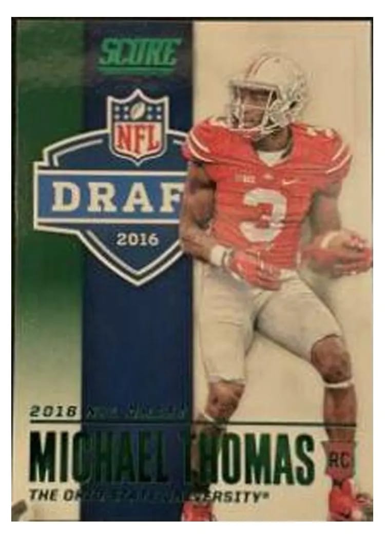 2016 Panini Score NFL Draft Michael Thomas #7 card