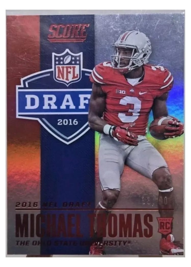 2016 Panini Score NFL Draft Michael Thomas #7 card