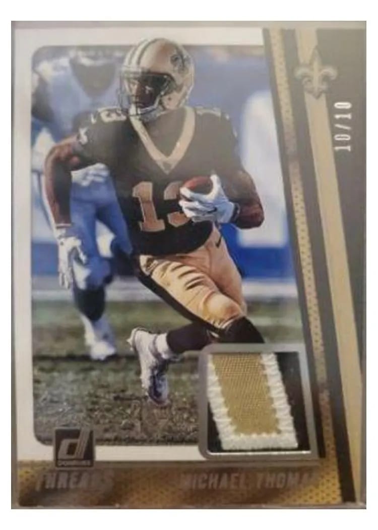 2018 Donruss Threads Michael Thomas card