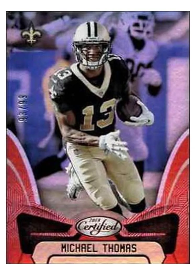 2018 Panini Certified Michael Thomas #82 card
