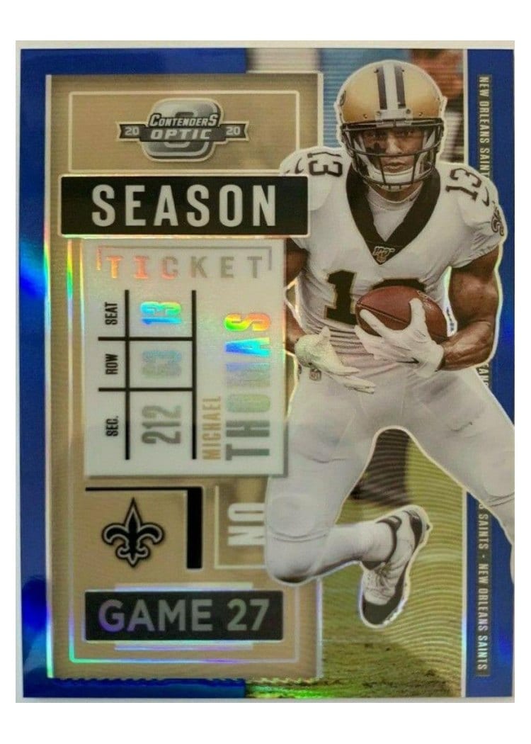 2020 Panini Contenders Optic Base Set Michael Thomas #42 card