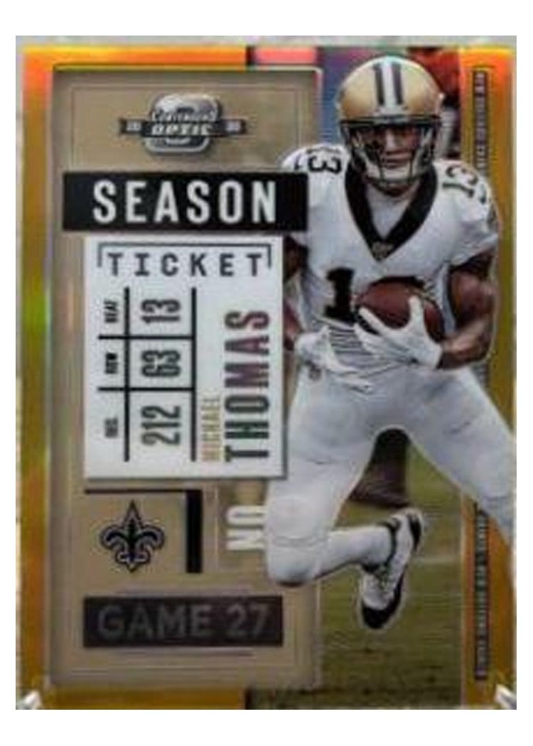 2020 Panini Contenders Optic Base Set Michael Thomas #42 card