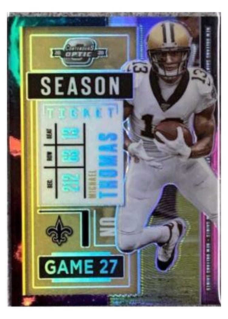2020 Panini Contenders Optic Base Set Michael Thomas #42 card