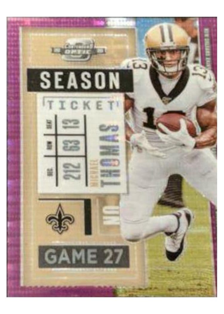 2020 Panini Contenders Optic Base Set Michael Thomas #42 card