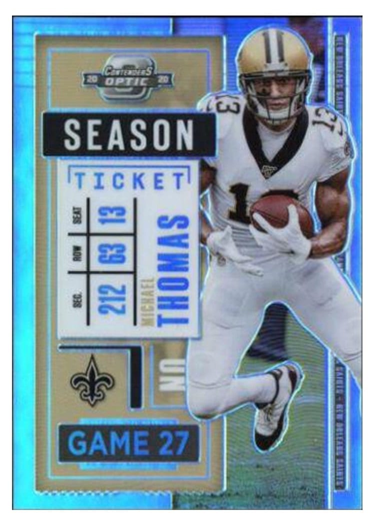 2020 Panini Contenders Optic Base Set Michael Thomas #42 card
