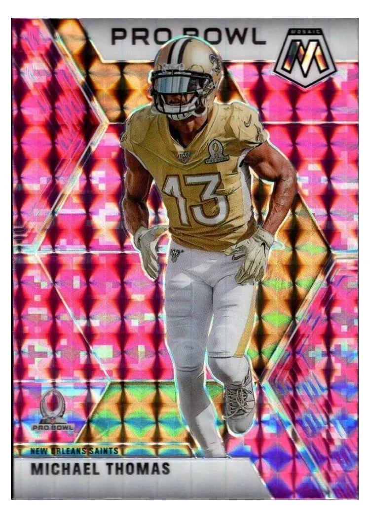 2020 Panini Mosaic Base Set Michael Thomas #252 card