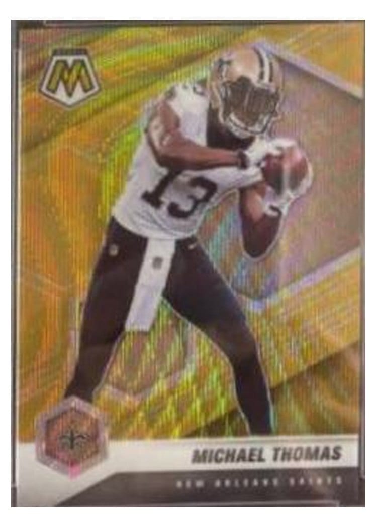 2021 Panini Mosaic Base Set Michael Thomas #216 card