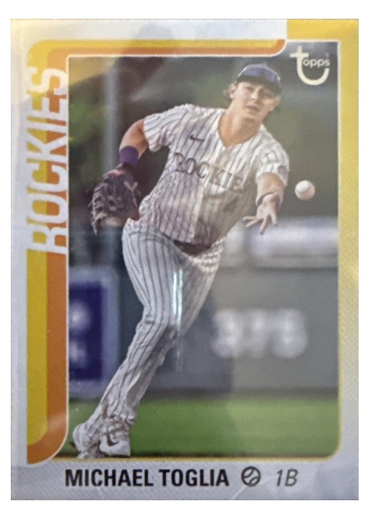 2025 Topps Base Set Michael Toglia #48 card