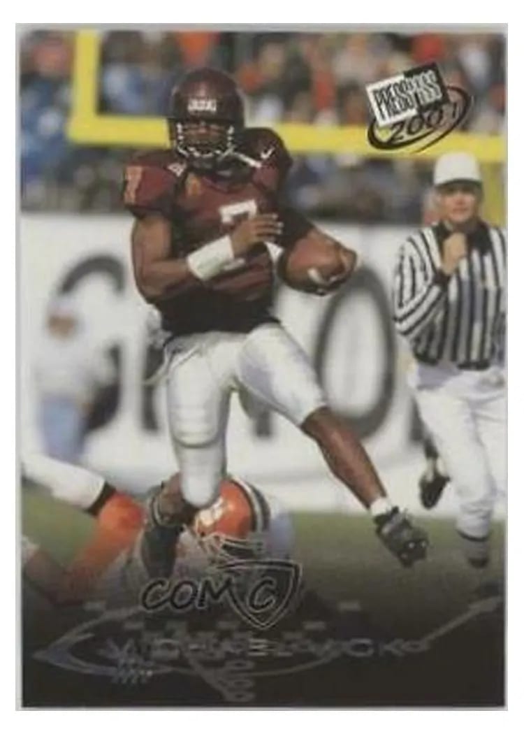 2001 Press Pass Michael Vick #3 card