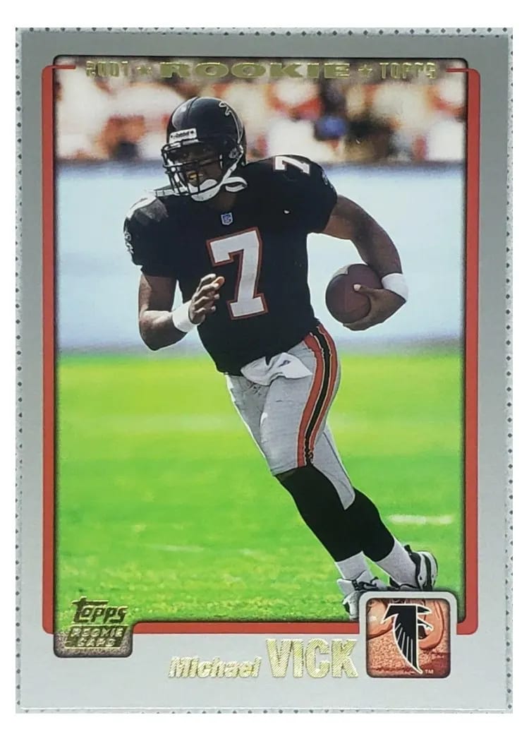 2001 Topps Michael Vick #311 card