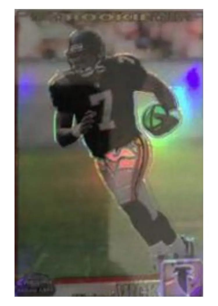 2001 Topps Chrome Michael Vick #262 card