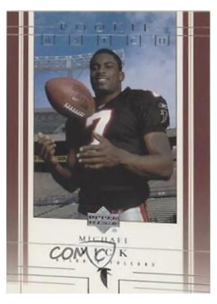 2001 Upper Deck Michael Vick #239 card