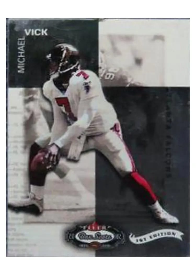 2002 Fleer Box Score Michael Vick #20 card