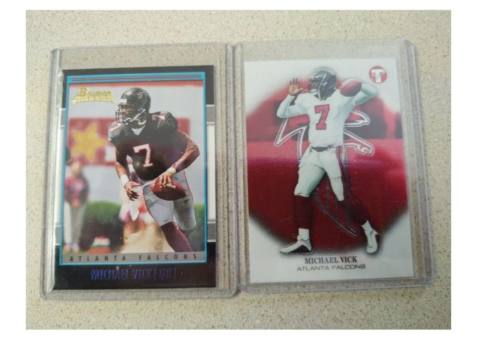 2002 Topps Pristine Michael Vick #31 card