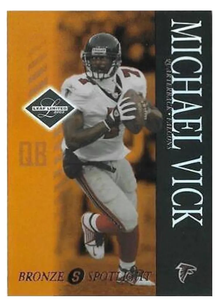 2003 Leaf Limited Michael Vick #2 card