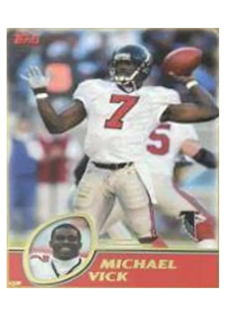 2003 Topps Michael Vick #1 card
