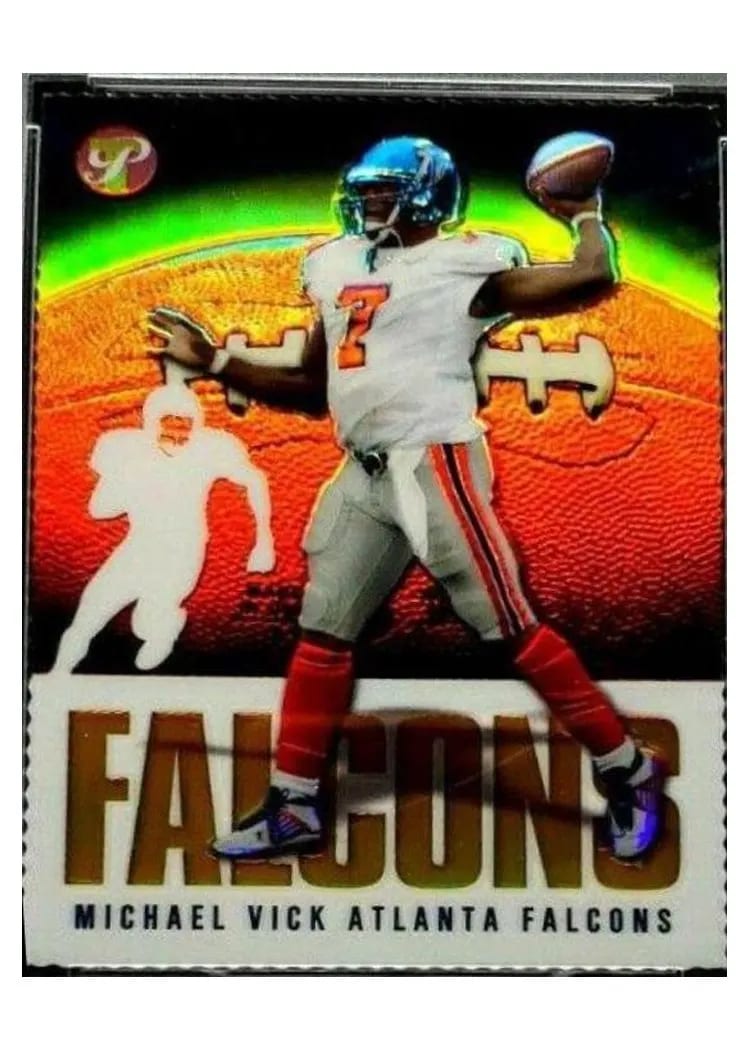 2003 Topps Pristine Michael Vick #25 card