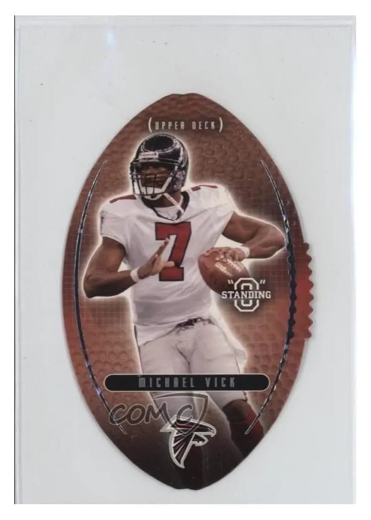 2003 Upper Deck Standing O Michael Vick #1 card