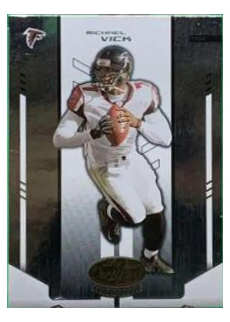 2004 Leaf Certified Materials Michael Vick #5 card