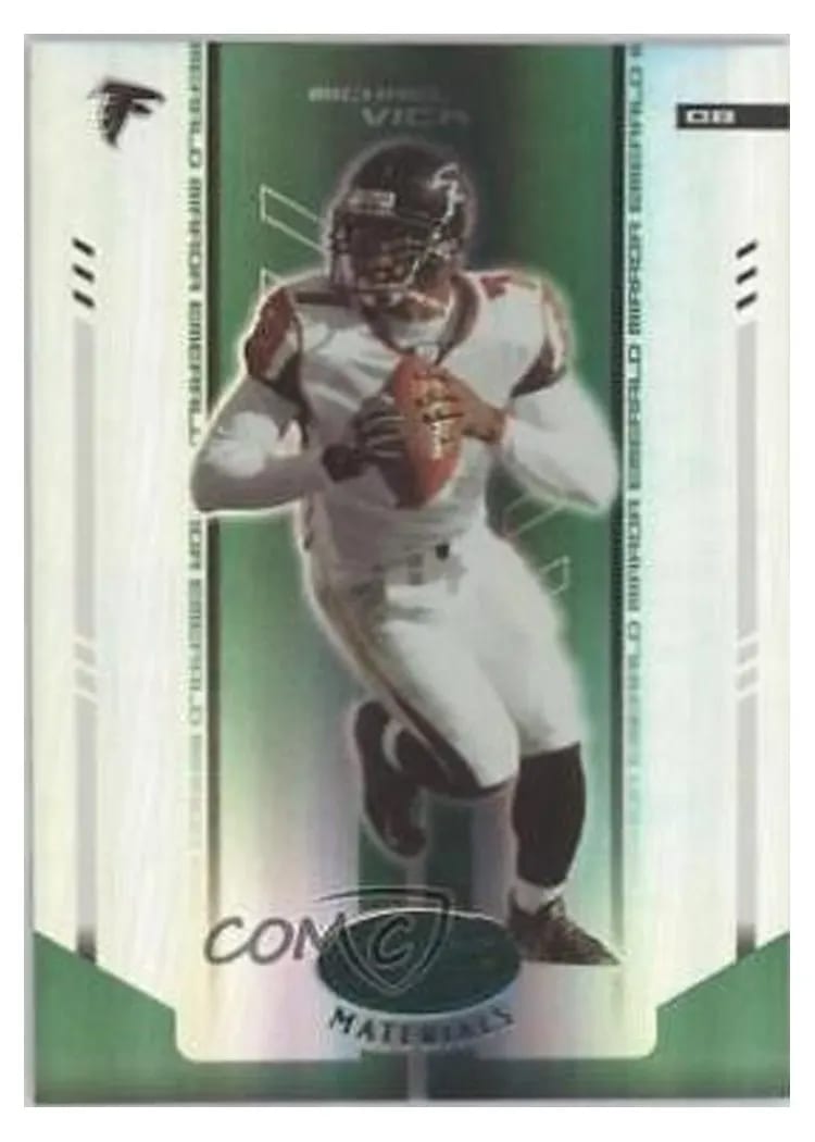 2004 Leaf Certified Materials Michael Vick #5 card