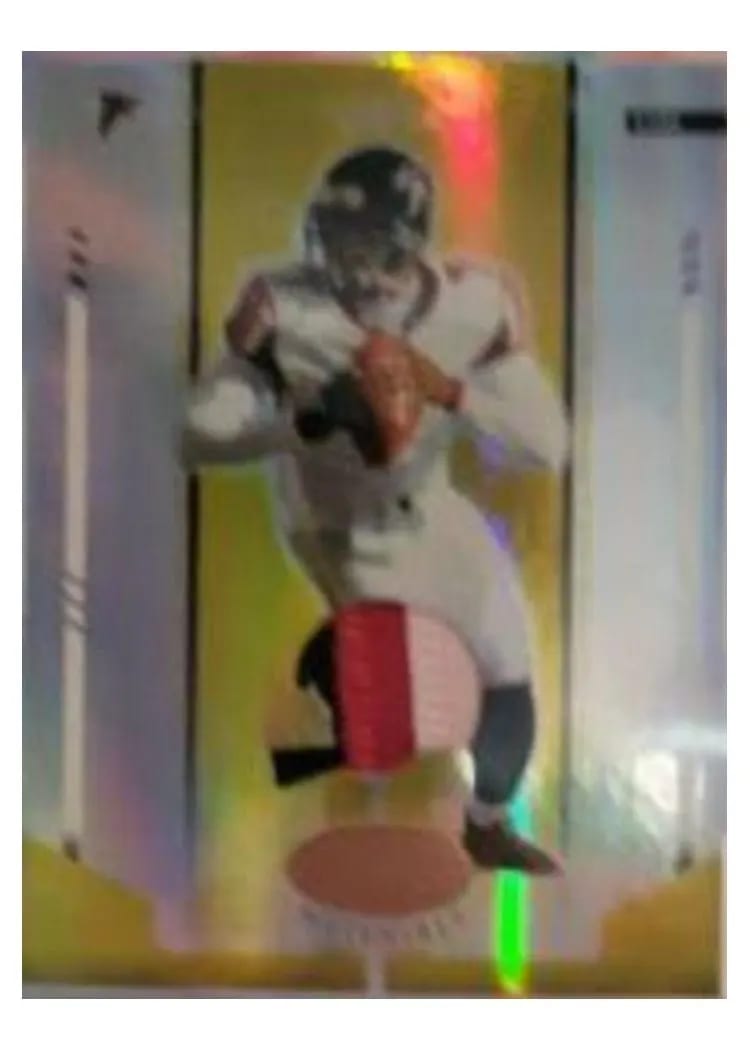 2004 Leaf Certified Materials Michael Vick #5 card