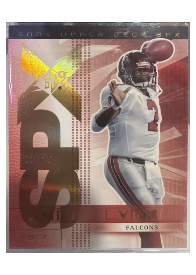 2004 Spx Michael Vick #5 card