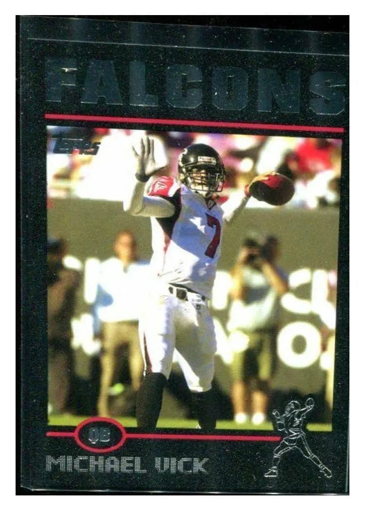 2004 Topps Michael Vick #25 card
