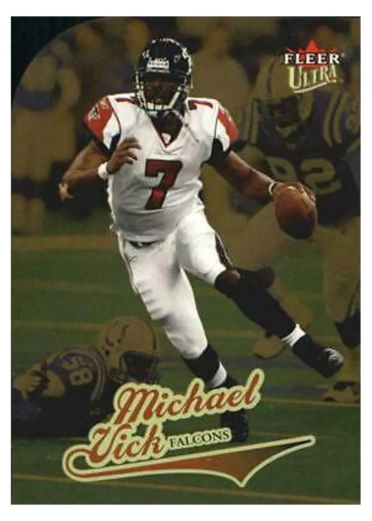 2004 Ultra Michael Vick Gold Medallion #1 card