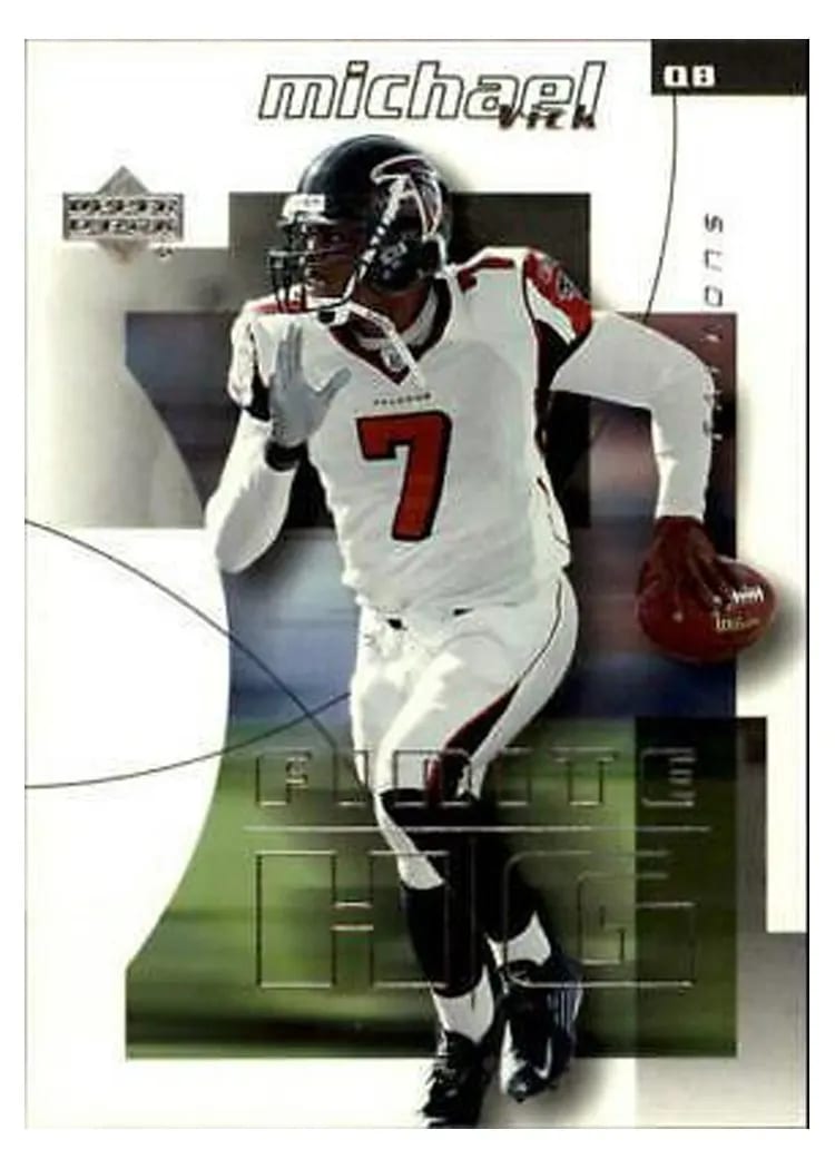 2004 Upper Deck Finite Michael Vick #4 card