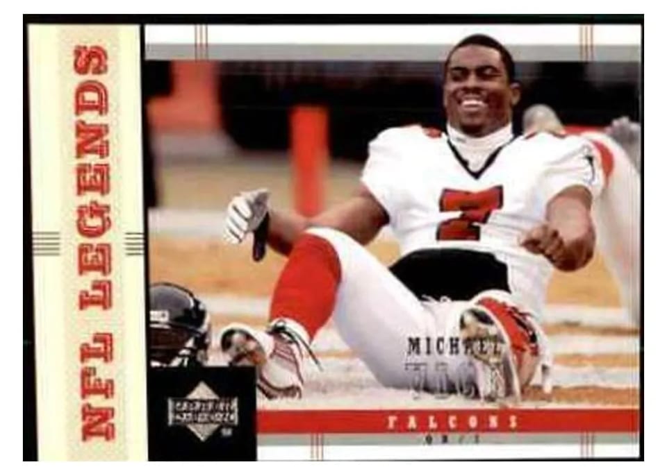 2004 Upper Deck Legends Michael Vick #3 card