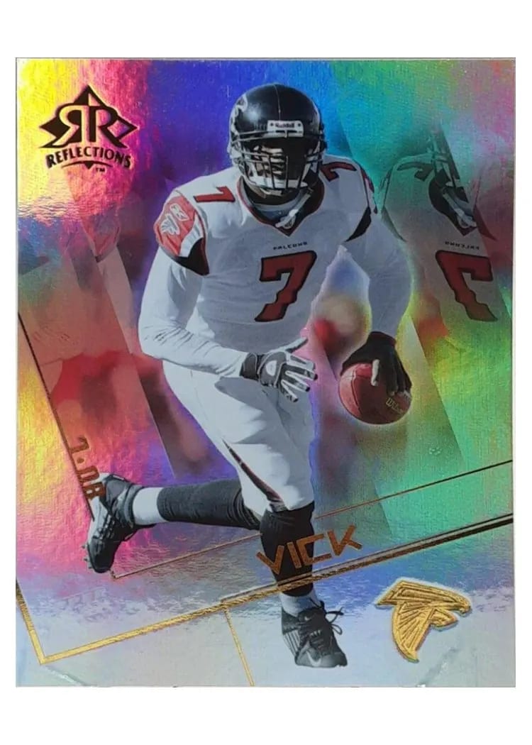 2004 Upper Deck Reflections Michael Vick #4 card