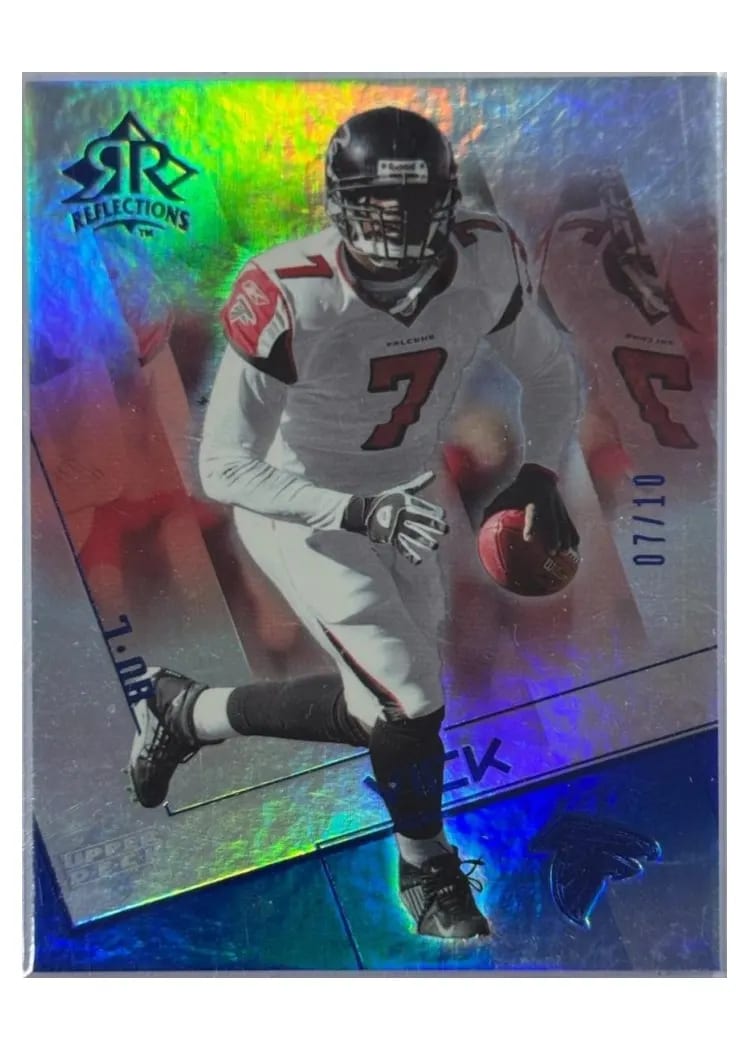 2004 Upper Deck Reflections Michael Vick #4 card