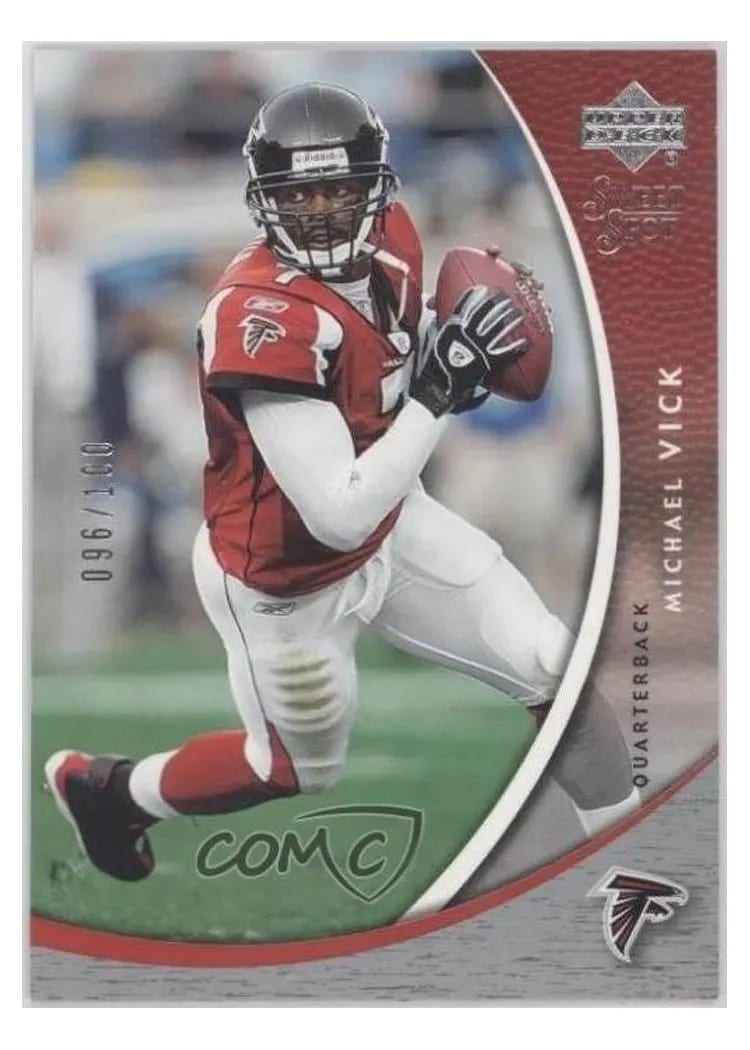 2004 Upper Deck Sweet Spot Michael Vick #4 card
