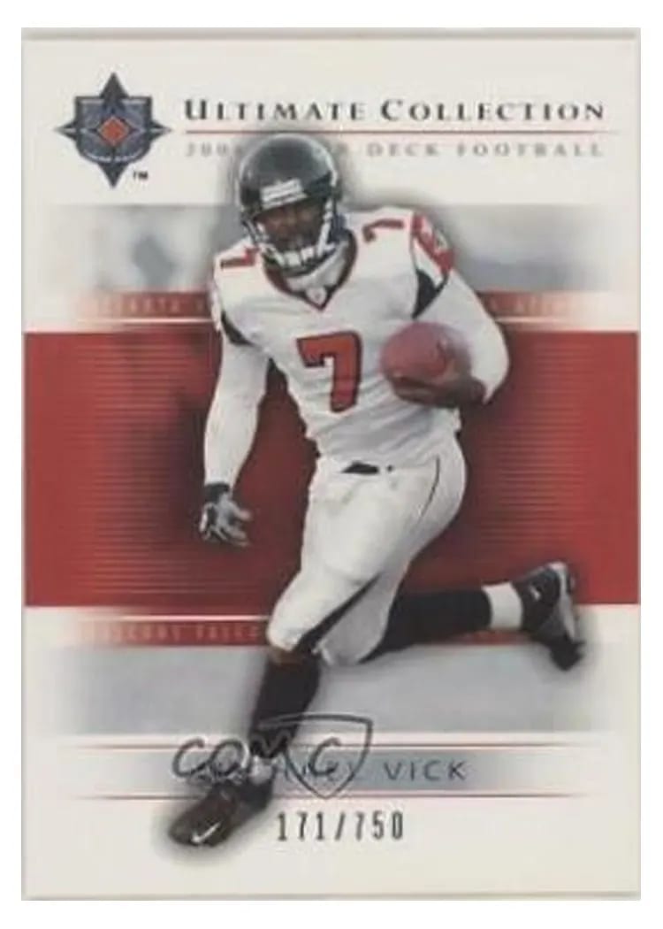 2004 Upper Deck Ultimate Collection Michael Vick #3 card