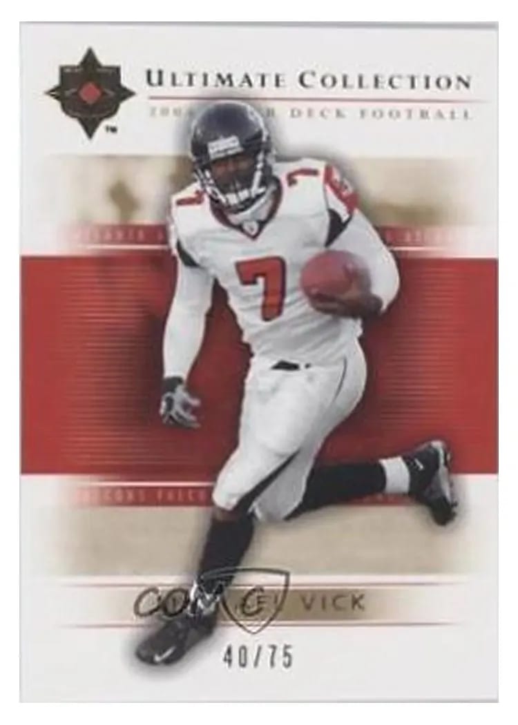 2004 Upper Deck Ultimate Collection Michael Vick #3 card