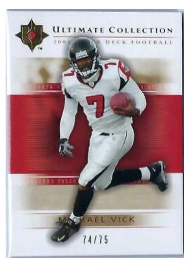 2004 Upper Deck Ultimate Collection Michael Vick #3 card