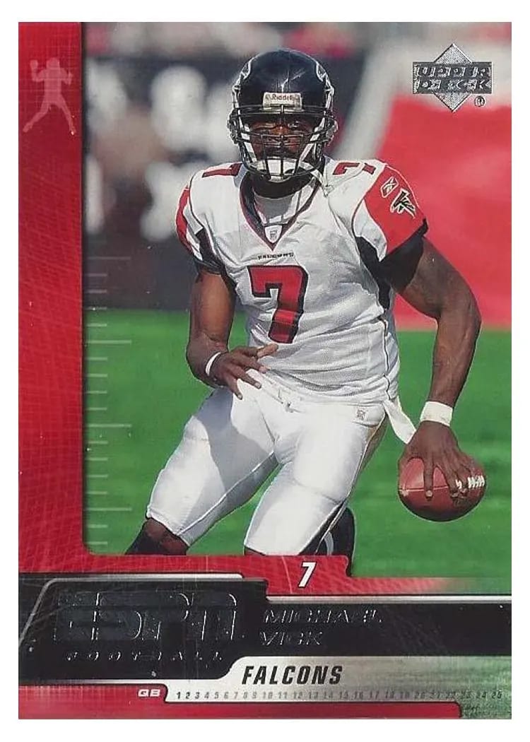 2005 Upper Deck ESPN Michael Vick #4 card