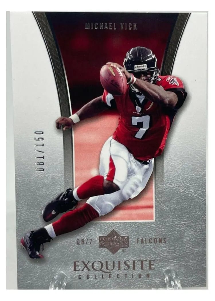 2005 Upper Deck Exquisite Collection Michael Vick #2 card