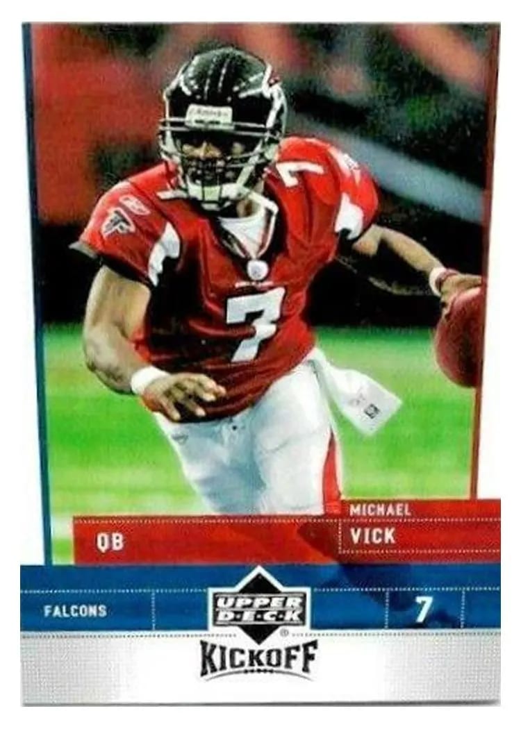 2005 Upper Deck Kickoff Michael Vick #4 card