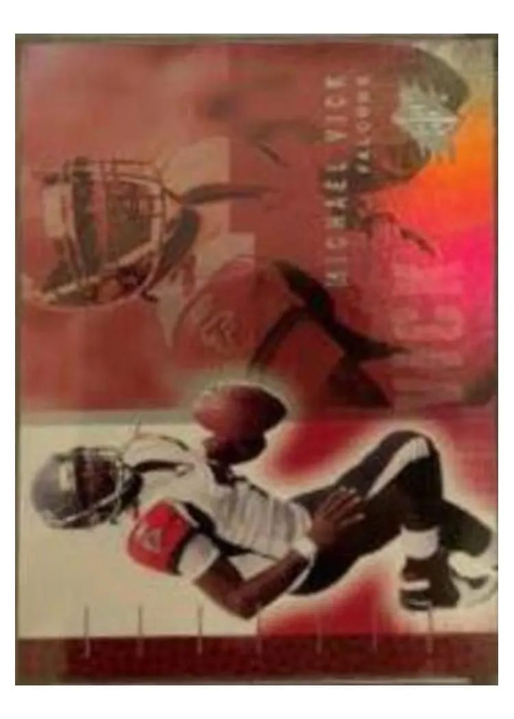 2006 Spx Michael Vick #4 card