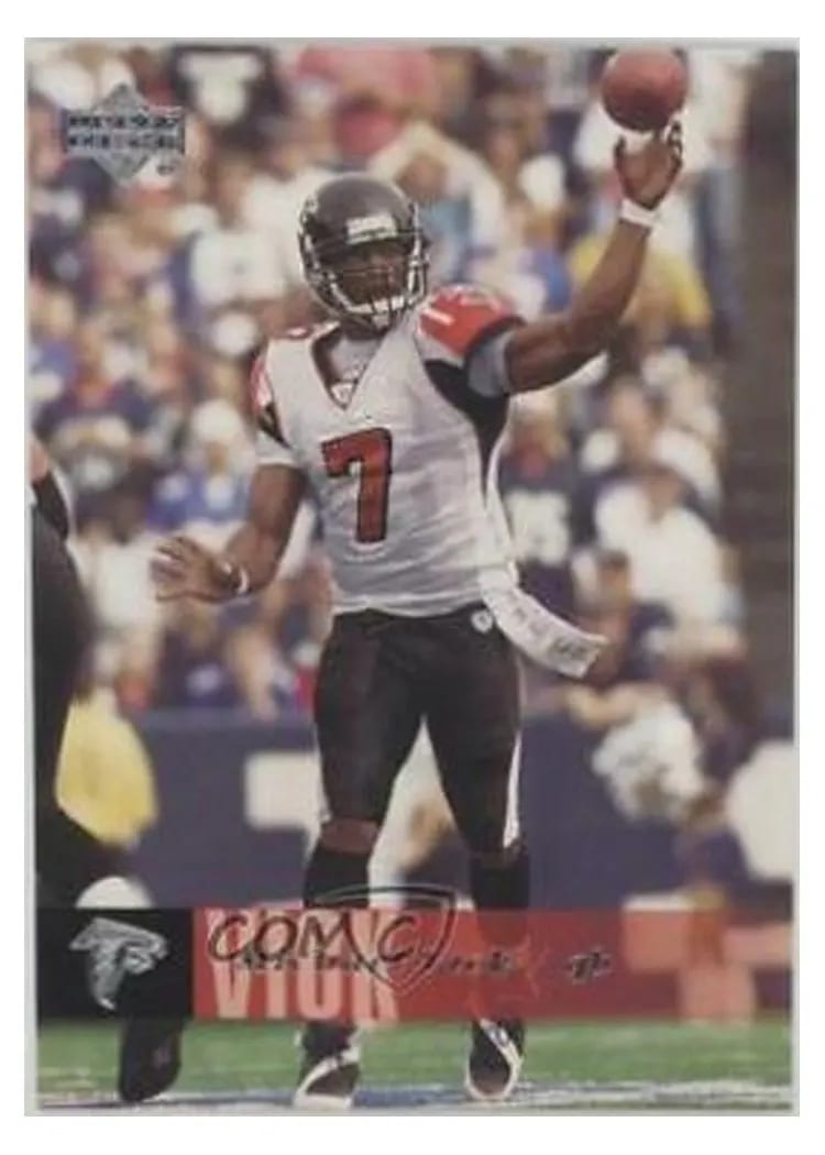 2006 Upper Deck Michael Vick #7 card